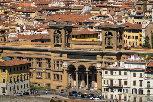 Florence National Central Library in Florence, Italy