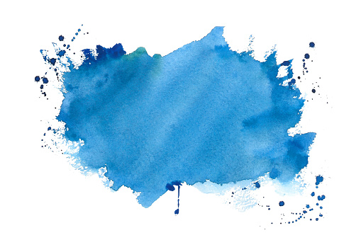 eye catching abstract blue tone splatter backdrop design vector