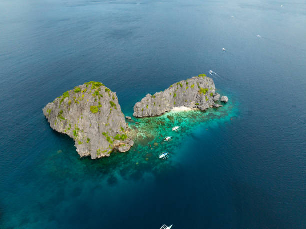 istock Twin Rocks in El Nido, Philippines. 2034719459