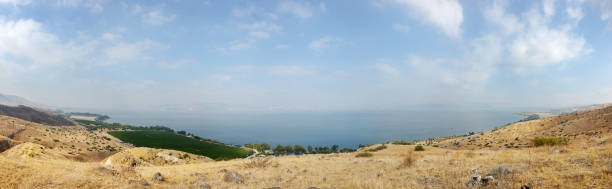 Slopes of the Golan Heights - fotografia de stock
