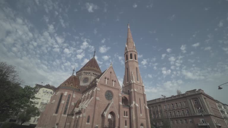 Budapest, Hungary - Beautiful Church Architecture Building