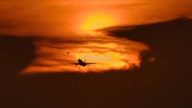 istock Take of in front  of sun 2034765772
