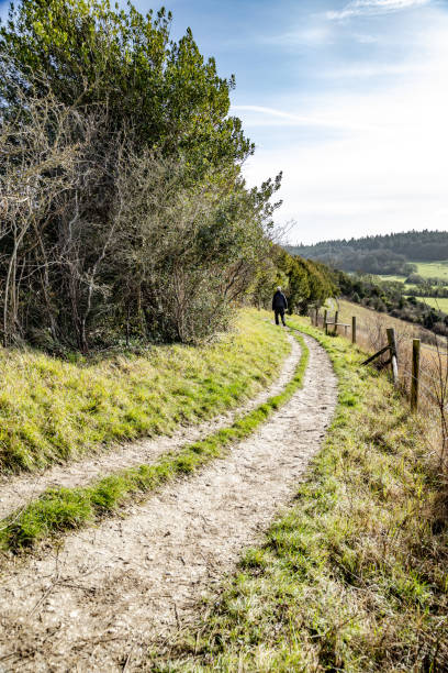 istock Countryside footpath Surrey England 2034795868