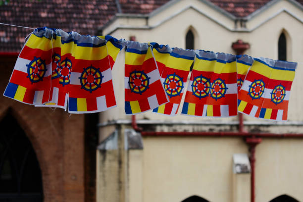istock Buddhist Prayer Flags in Kandy, Sri Lanka 2034828714