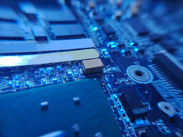 istock The macro photography of printed circuit board PCB 2034828722