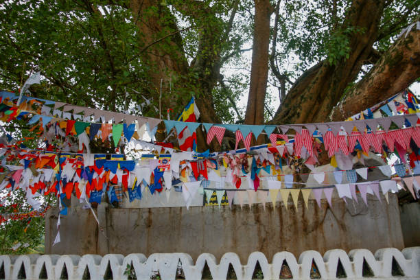 istock Buddhist Prayer Flags in Kandy, Sri Lanka 2034828723