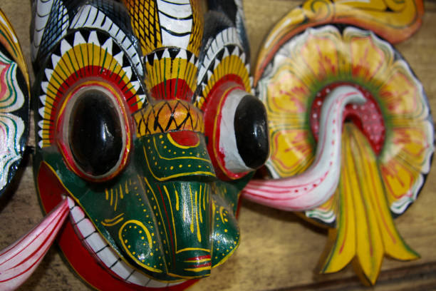 istock Traditional Sri Lankan Masks, Kandy, Sri Lanka 2034829793