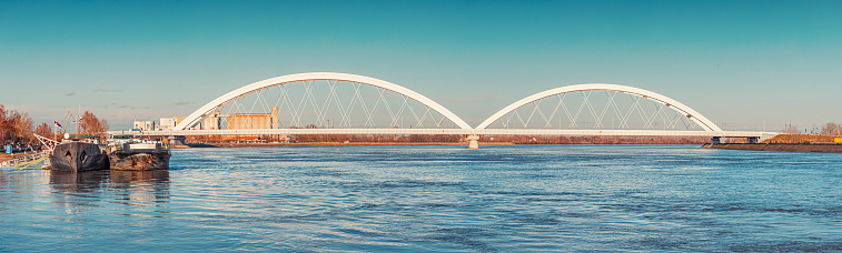 iconic bridges of Novi Sad, marveling at the panoramic views of the Danube River and the city's skyline