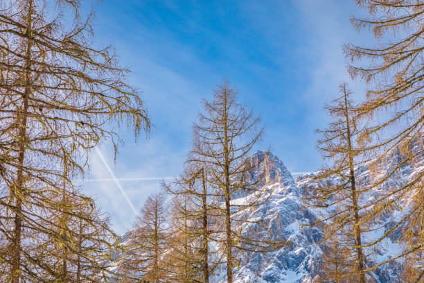 Amazing day in the Dolomites. Spectacular views during an unusual warm winter day