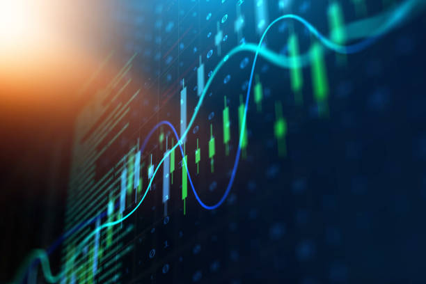 istock Data Technology Computer Generated Digital Currency and Exchange Stock Chart for Finance and Economy Display 2034979195