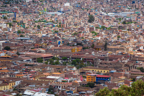 istock Huamanga Main Square viewed from Acuchimay Viewpoint - Ayacucho, Peru 2034998569