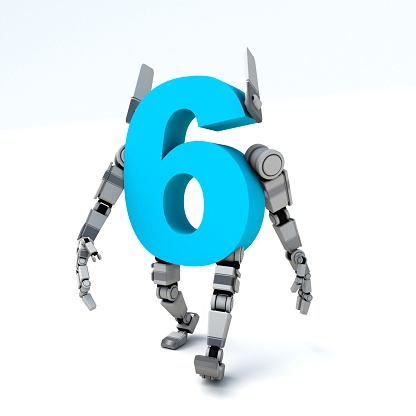 number robot