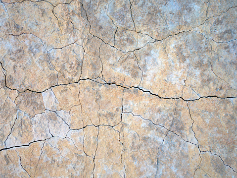 dry soil texture Cracked Land