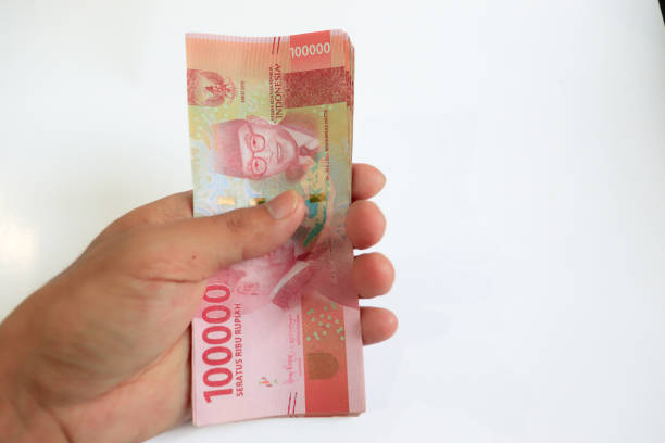 istock Indonesian rupiah banknotes stock photo 2035144223