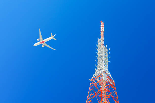 6G Telecommunications Base Station Tower