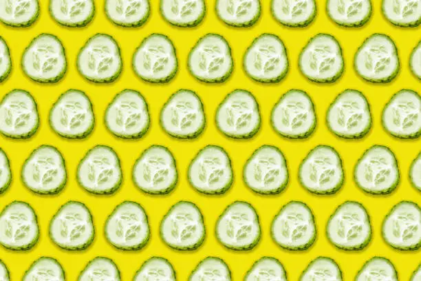 Vegetable isolated on yellow background. Diet vegan wallpaper.
