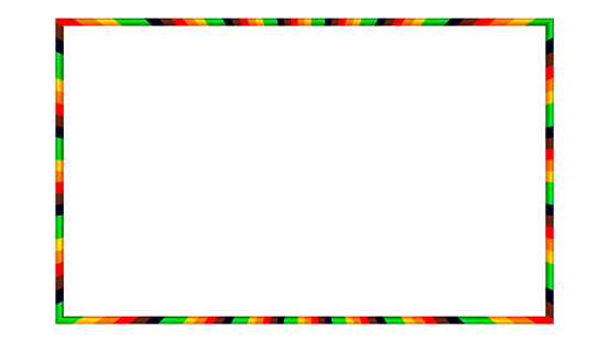 Frame 3d with rainbow for decoration and illustration. Motley full coloration design, segments of different colors.  Eps 10.