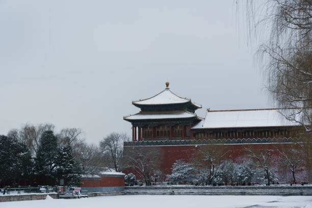 2024-2-21 Beijing Forbidden City(故宫) after snow, Beijing, China