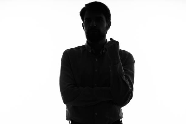 istock dark silhouette of a guy on a white background model cropped view close-up 2035340716