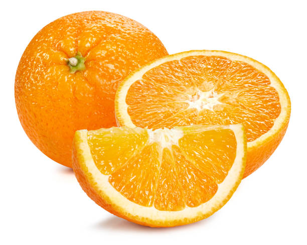 istock Orange fruits isolated Clipping Path 2035349456