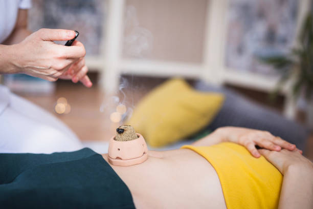 istock Woman enjoying alternative medicine therapy 2035365921