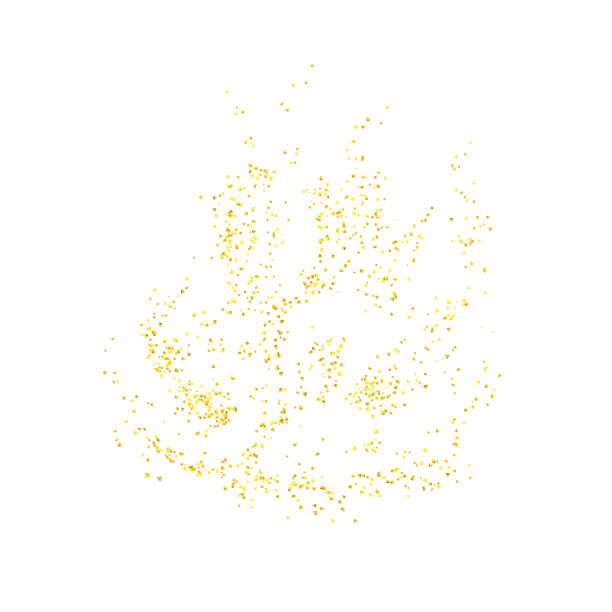 texture golden crumbs,isolated. gold dust scattering. background plume golden. sand particles grain. . - sand dune audio stock illustrations