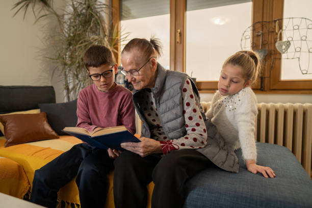 istock Enjoying time together with great grandmother 2035425242