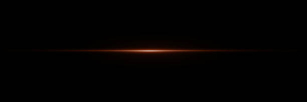 istock Golden line flashes. An explosion of light and glare. 2035465207