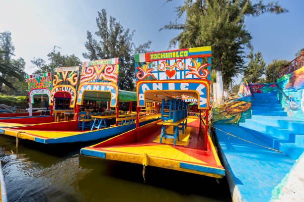 istock Trajineras at Xochimilco Lake 2035485887