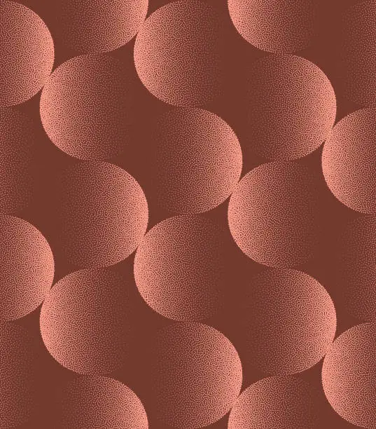 1950s 1960s 1970s Fashionable Seamless Pattern Trend Vector Brown Abstraction 1950s 1960s 1970s Fashionable Seamless Pattern Trend Vector Brown Abstraction