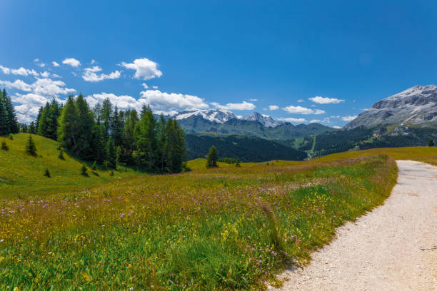 istock Dolomiti Alps in Alta Badia landscape view 2035505706