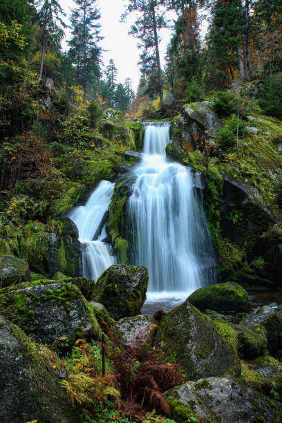 istock Waterfall in the Black Forest in autumn 2035606871