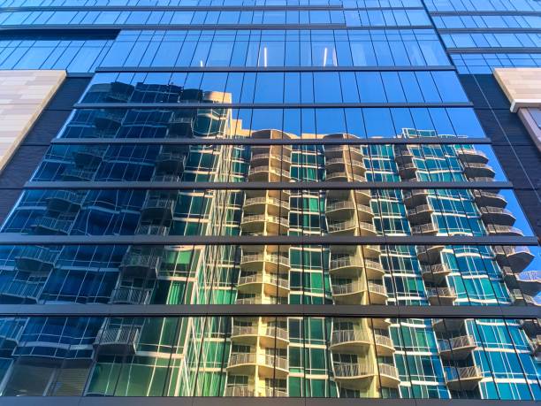 Reflection - buildings in London