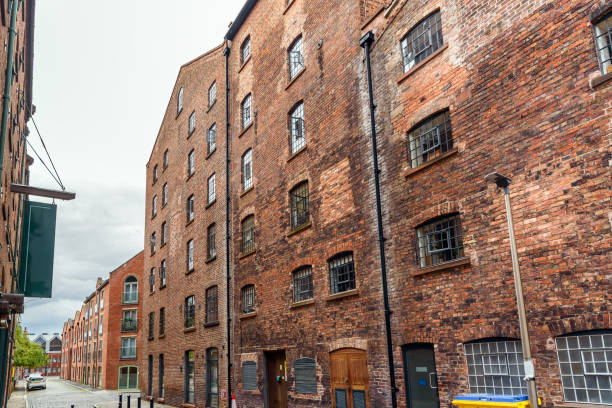 istock Exterior of an old warehouse converted in lofts 2035628326