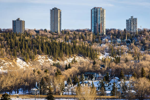 Edmonton, Canada – Cityview skyline in daylight