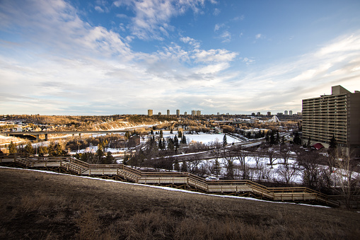 Edmonton, Canada – Cityview skyline in daylight