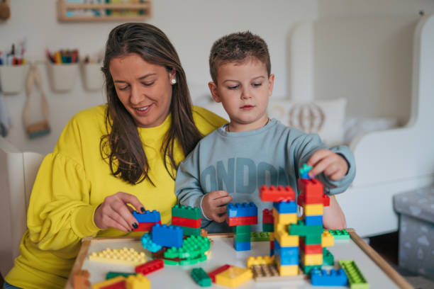 istock Mother and son spend time together. 2035747448