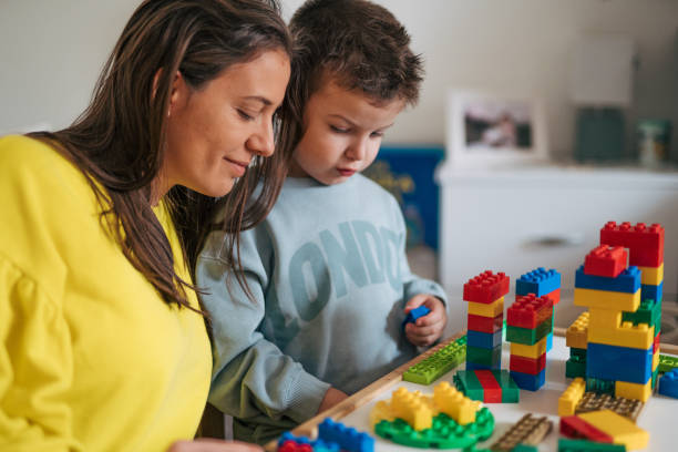 istock Mother and son spend time together. 2035747990