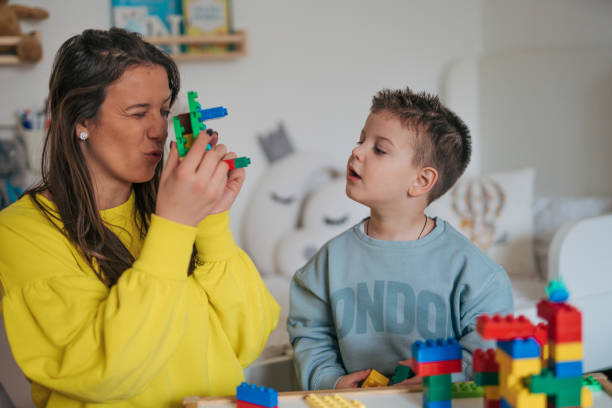 istock Mother and son spend time together. 2035753239
