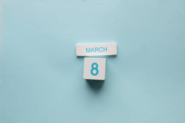 Greeting card for Women's day, march 8 creative concept.