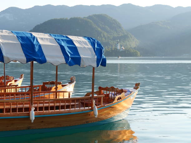 istock A boat in lake bled. 2035828994