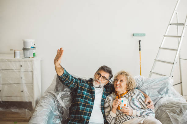 istock Couple remodeling their home 2035965406