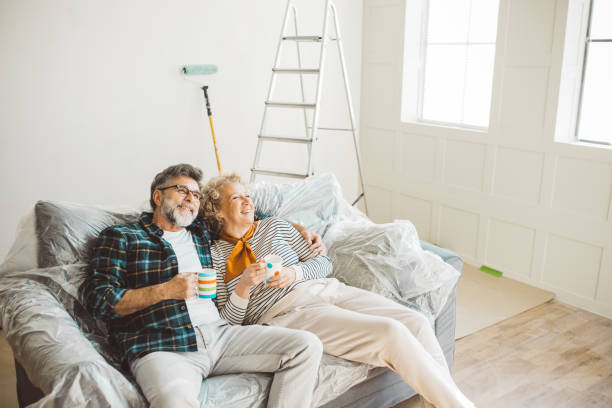 Couple remodeling their home