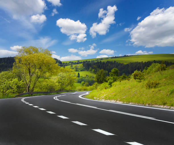 istock Winding road in the mountains 2035974857