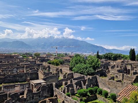 Ancient city of Pompeii, Italy