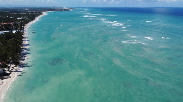 istock Dominican Republic Punta Cana beach aerial view 2036108892