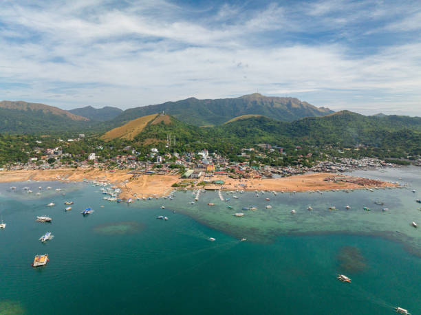 istock Coron Town Proper in Palawan, Philippines. 2036184863