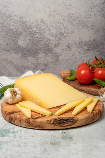 istock Kars old kashar. Kars old kashar on a cutting board. Local name kars eski kasari 2036212458
