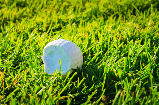 golf or soccer? confusion on the pitch