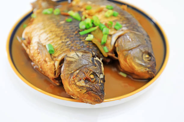 istock Chinese traditional dish - Home stewed crucian carp 2036369550